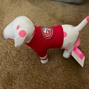 NWT Victoria’s Secret San Francisco 49ers dog